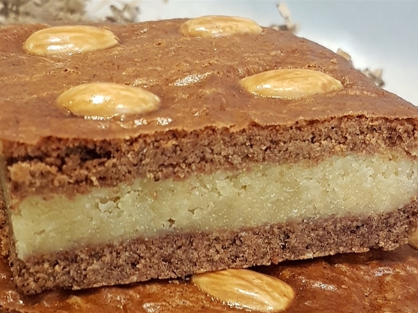 Speculaas gevuld stukje